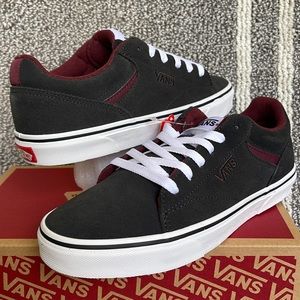 Vans Seldan Suede Raven/White Men’s